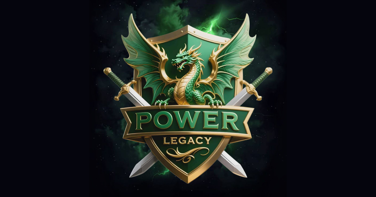 Power Legacy main banner showing the platform's PH-focused mobile interface